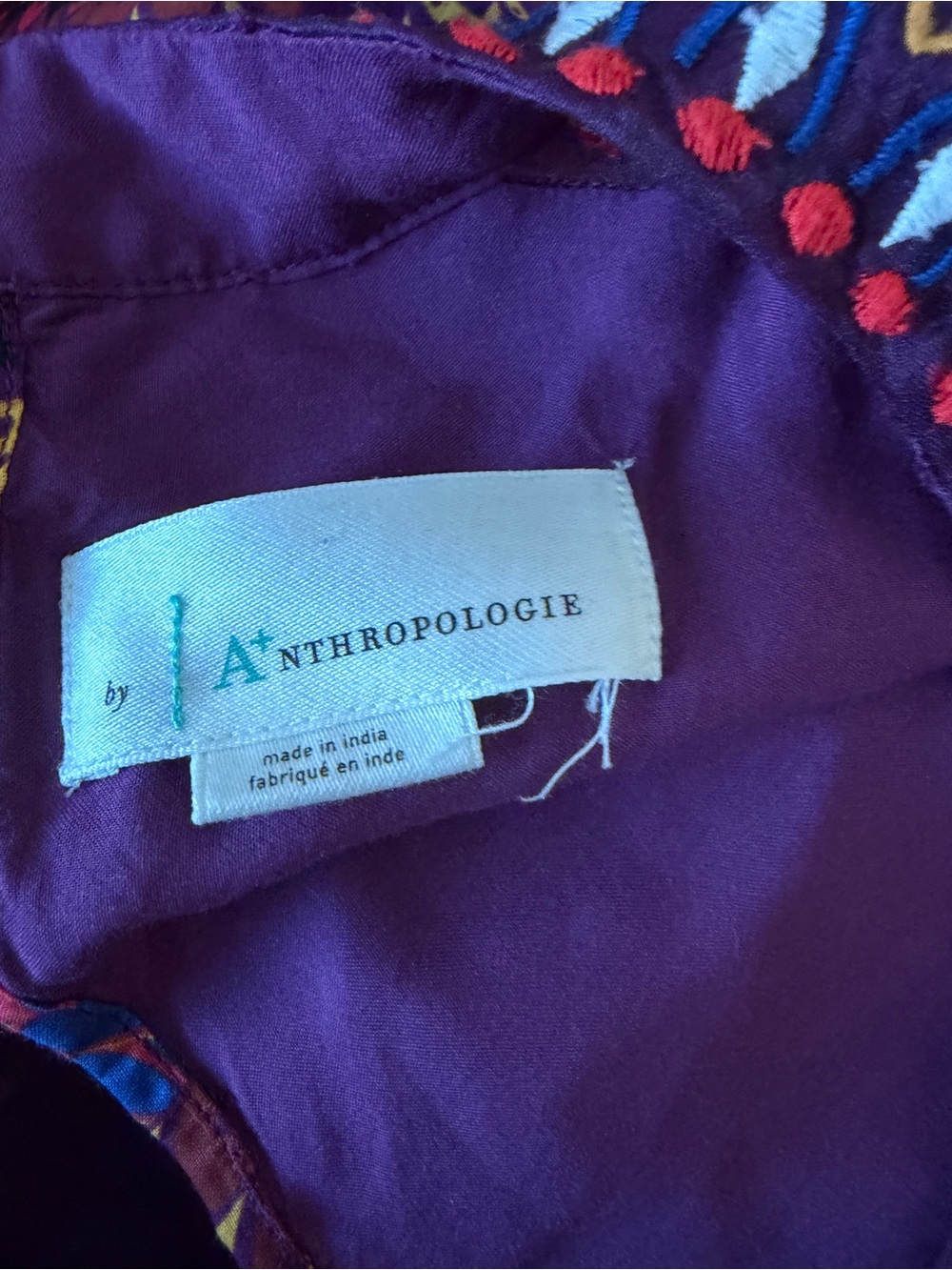 By Anthropologie dress maren embroidered Boho maxi dress 20W - Picture 2 of 6